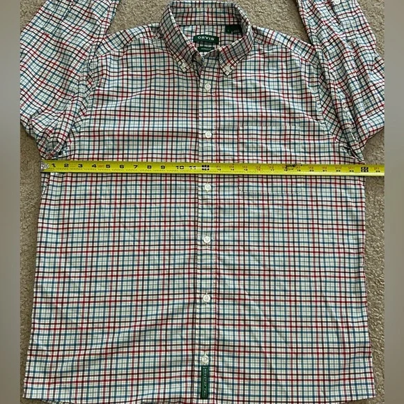 Orvis Men’s Large Active Fit Nonstop Twill Long Sleeve Shirt - Picture 7 of 9